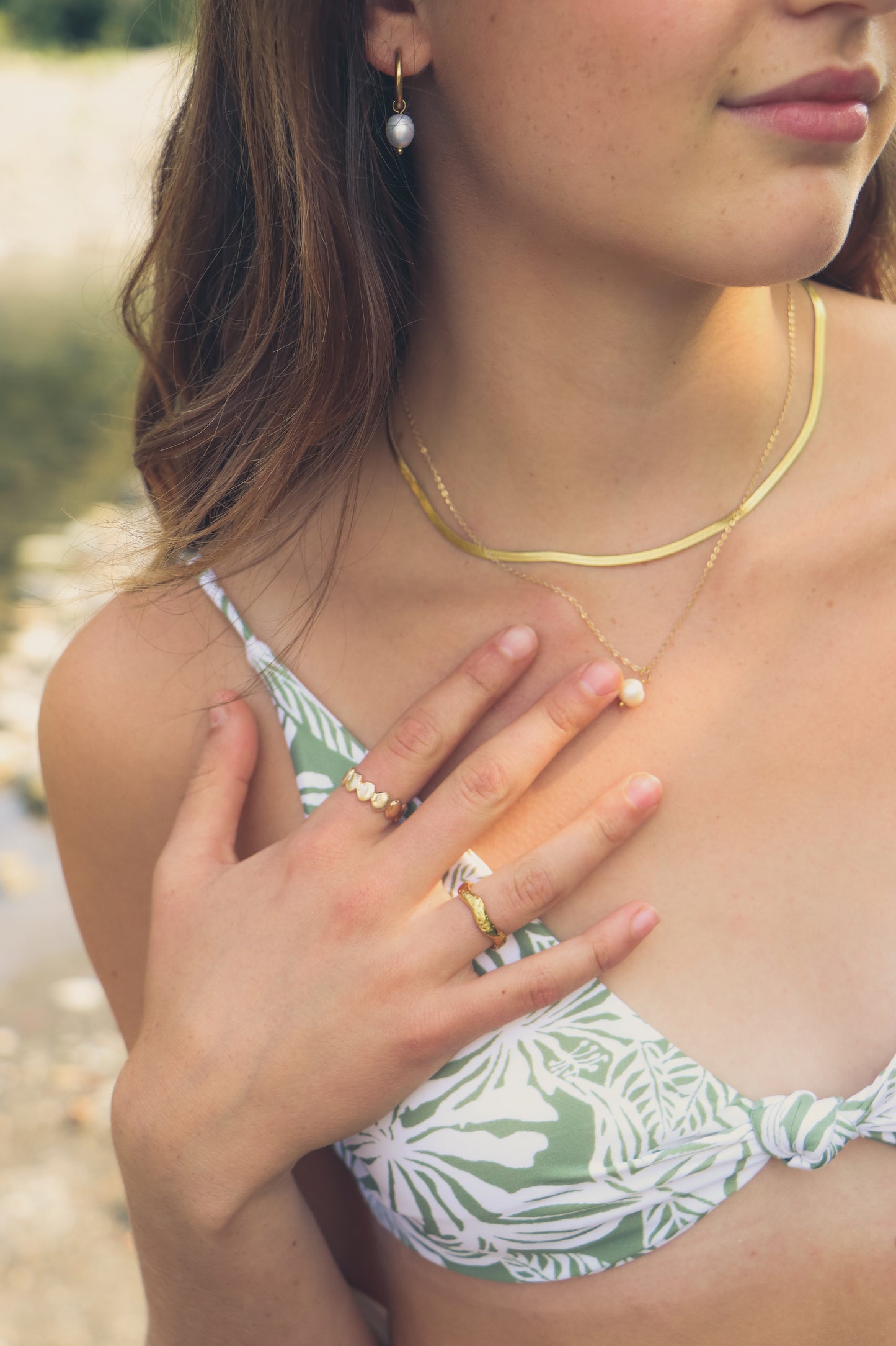 Olina Wave Ring
